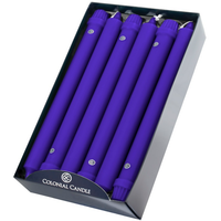 COLONIAL Taper Candle 10” Cobalt