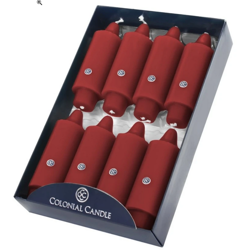 Colonial Candle COLONIAL Punch Candle 5” Red Colonial Candle COLONIAL Punch Candle 5” Red