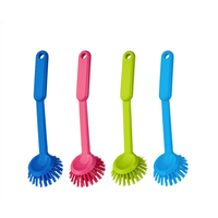 Round Dish Brush Assorted Colour