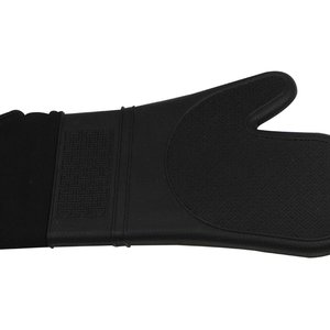 KITCHENBASICS Mitt Silicone 38cm Black