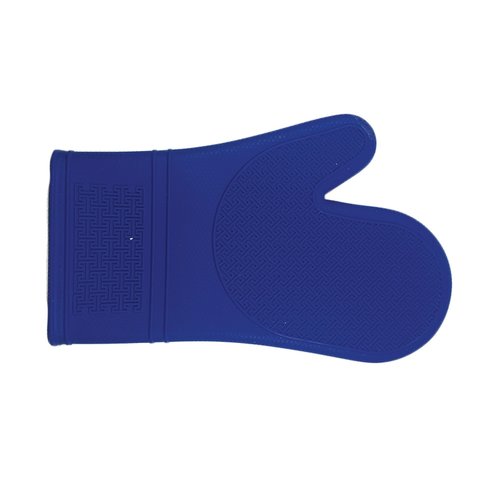 KITCHENBASICS Mitt Silicone 30cm PEACOCK BLUE KITCHENBASICS Mitt Silicone 30cm PEACOCK BLUE