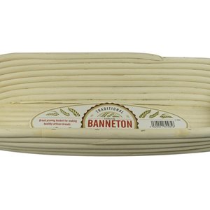 EDDINGTON Banneton Oval Basket 16x6x3"