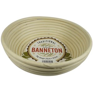 EDDINGTON Banneton Round Proofing Basket 10 x 3 Inch
