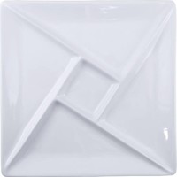 SWISSMAR Fondue/Raclette Plate Square Off-White