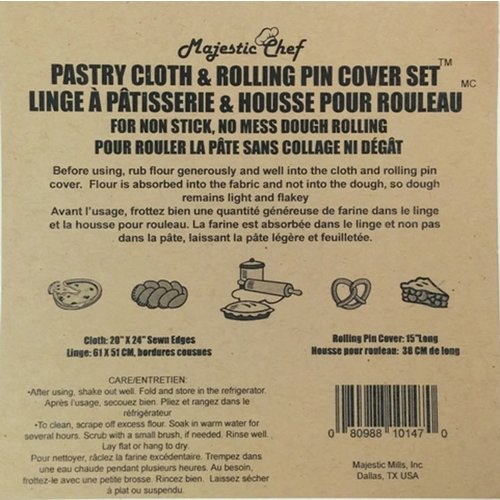 Port-Style MAJESTIC-CHEF Pastry Cloth Port-Style MAJESTIC-CHEF Pastry Cloth