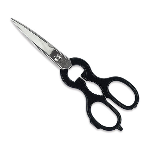 Kissing Cranes 1834 Kitchen scissor 8” black varnished stainless steel Kissing Cranes 1834 Kitchen scissor 8” black varnished stainless steel