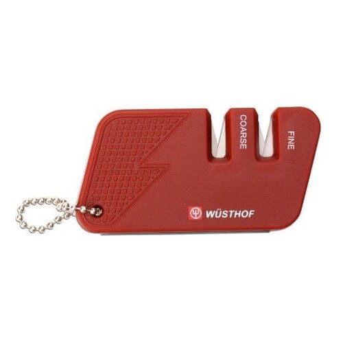 Wusthof WUSTHOF Picnic Sharpener Mini Red