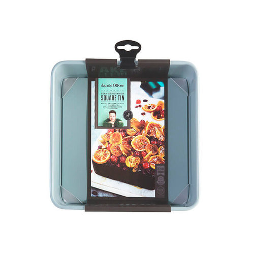 Jamie Oliver JAMIE OLIVER 8” Square CAKE TIN Jamie Oliver JAMIE OLIVER 8” Square CAKE TIN