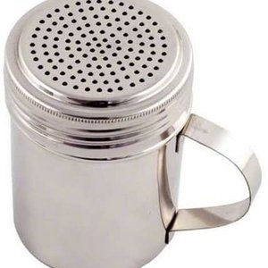 Browne Dredger Stainless Steel with Handle 12 oz.