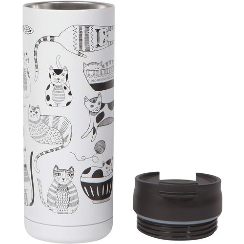 Now Designs Mug Travel PURR PARTY