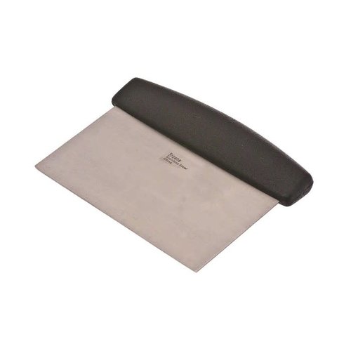 Browne Dough Scraper with Black Plastic Handle Browne Dough Scraper with Black Plastic Handle