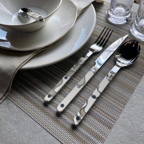 Sabre Place Setting 5 pieces Dune Ivory Bistrot SABRE