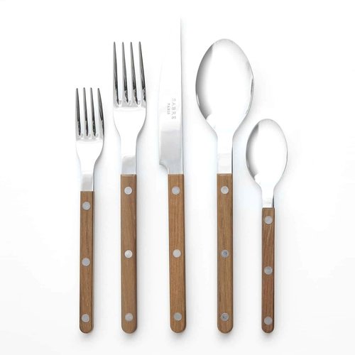 Sabre Place Setting 5 pieces BISTROT TEAK SABRE Sabre Place Setting 5 pieces BISTROT TEAK SABRE