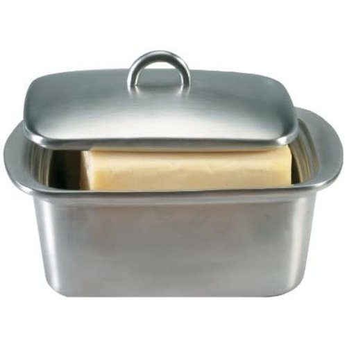 Danesco Butter Box Stainless Steel 1lb DOUBLE WALLED Danesco Butter Box Stainless Steel 1lb DOUBLE WALLED