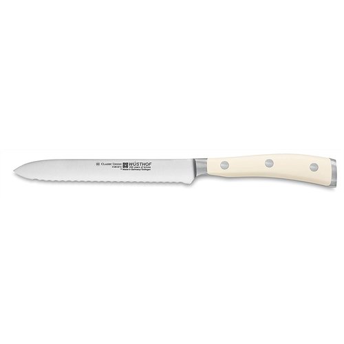 Wusthof Ikon Creme Serrated Utility