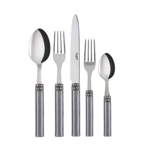 Sabre KATMANDOU Place Setting Grey - 5 PCS Sabre KATMANDOU Place Setting Grey - 5 PCS
