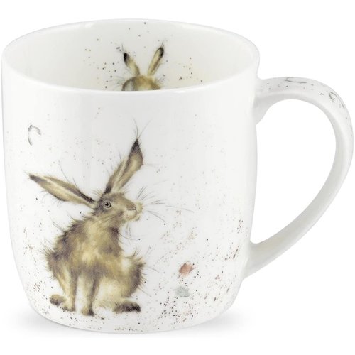 Wrendale WRENDALE Good Hare Day mug.