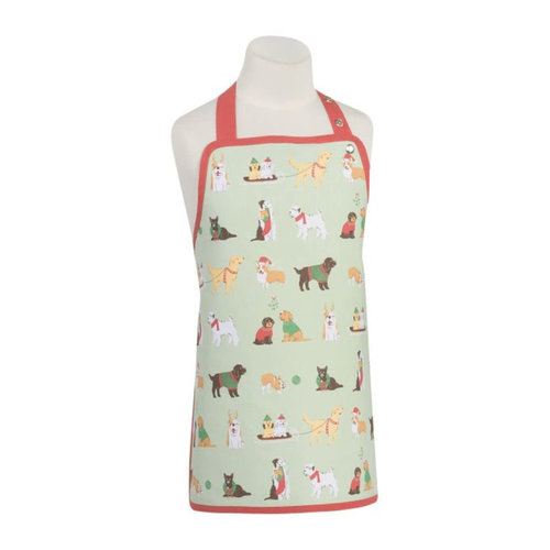 Danica Apron Kids Holiday Pups Danica Apron Kids Holiday Pups