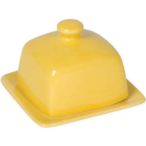Now Designs Butter Dish Square Lemon