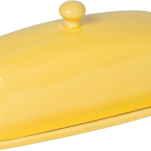 Now Designs Butter Dish Rectangular Lemon