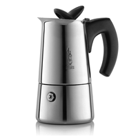 BIALETTI Musa Espresso 4 Cup STAINLESS STEEL