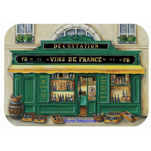 42FDistribution Placemat Boutique Vins de France Wipeable 42FDistribution Placemat Boutique Vins de France Wipeable