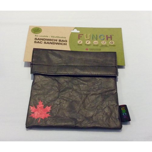 Funch Sandwich bag black FUNCH Funch Sandwich bag black FUNCH