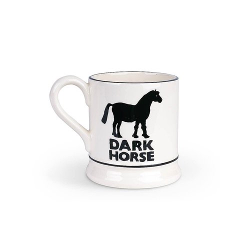 Emma Bridgewater EMMA Total Fox Dark horse 1/2 pint mug Emma Bridgewater EMMA Total Fox Dark horse 1/2 pint mug