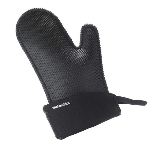 KitchenGrips KitchenGrips Mitt LARGE Black KitchenGrips KitchenGrips Mitt LARGE Black