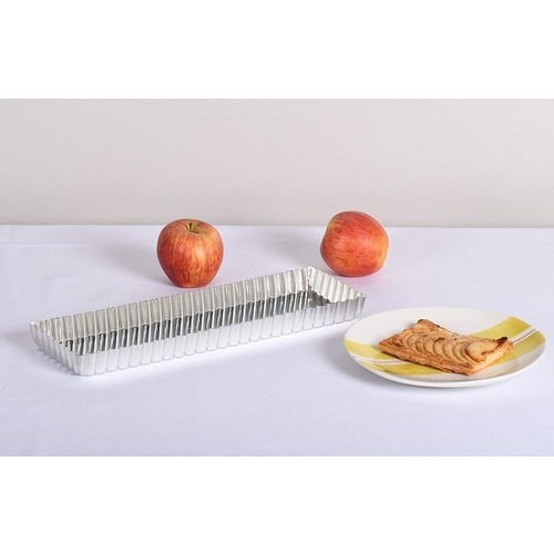 Gobel GOBEL Tart Mold Fluted Rectangular 14 Inch