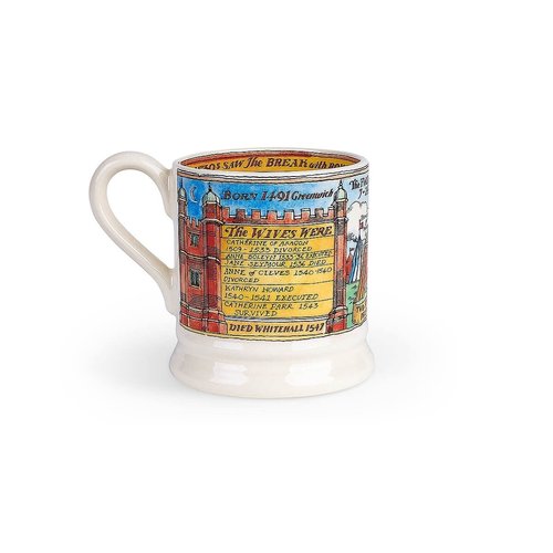 Emma Bridgewater EMMA HENRY VIII 1/2 Pint Mug Emma Bridgewater EMMA HENRY VIII 1/2 Pint Mug