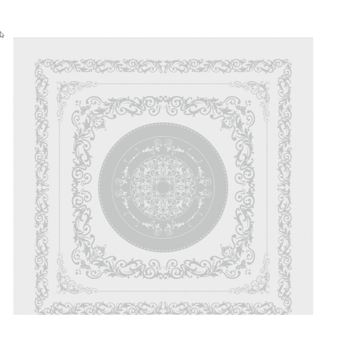 Garnier Thiebaut TABLECLOTH Comtesse Blanche 69" x 100" Garnier Thiebaut TABLECLOTH Comtesse Blanche 69" x 100"