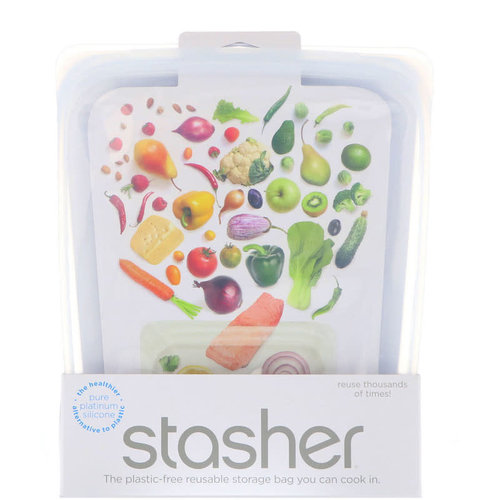 Stasher Stasher Sous Vide Bag / Large 64oz Stasher Stasher Sous Vide Bag / Large 64oz