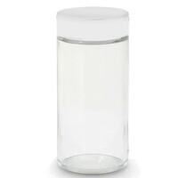 Spice Bottle Glass White