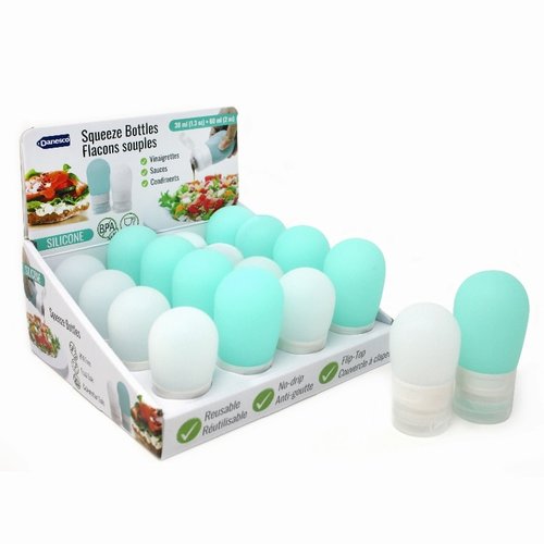 Danesco Mini Squeeze Bottle Turquoise