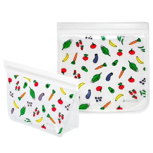 Full Circle FC Ziptuck Lunch Set (Reusable) VEGGIES Full Circle FC Ziptuck Lunch Set (Reusable) VEGGIES