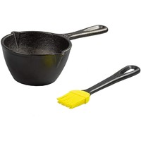 LODGE Sauce pan with silicone basting brush