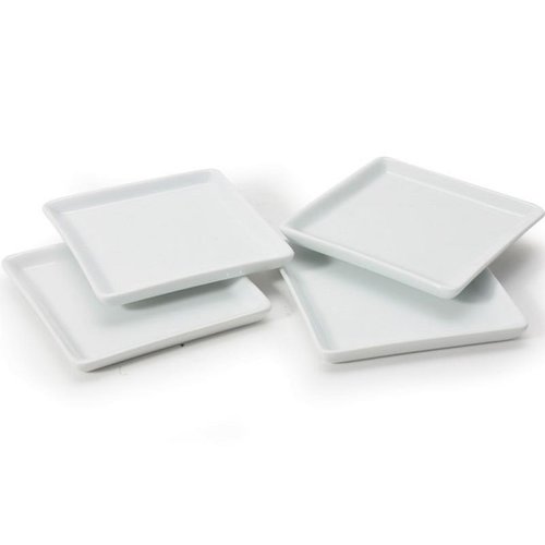 BIA Plate Square Appetizer BIA 11.5cm BIA Plate Square Appetizer BIA 11.5cm
