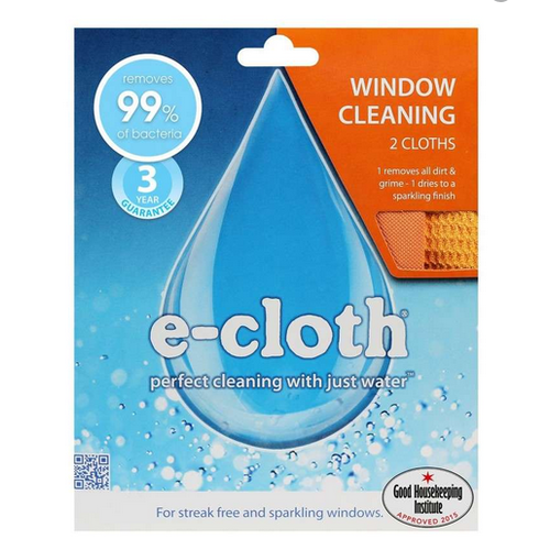E-Cloth Inc. E-CLOTH WINDOW CLEANING CLOTH/SET OF 2