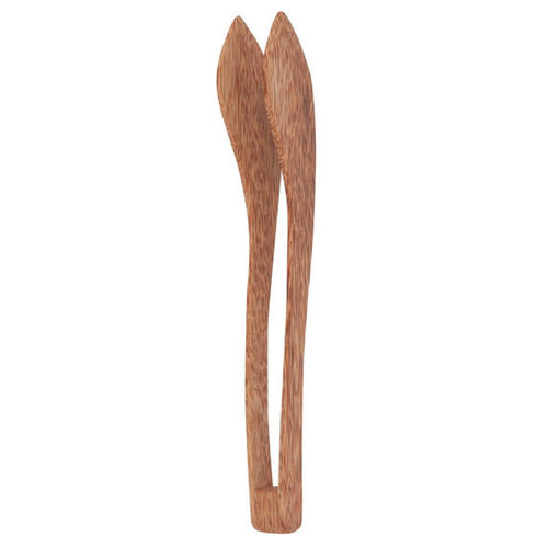 Now Designs Coconut Wood Utensil Tongs( hand wash)