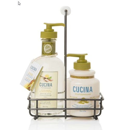 FRUIT & PASSION Cucina DUO HAND CARE SEA SALT & AMALFI LEMON FRUIT & PASSION Cucina DUO HAND CARE SEA SALT & AMALFI LEMON