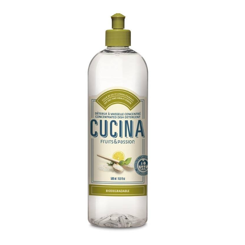 FRUIT & PASSION Cucina DISH DETERGENT CONCENTRATED SEA SALT & AMALFI LEMON FRUIT & PASSION Cucina DISH DETERGENT CONCENTRATED SEA SALT & AMALFI LEMON