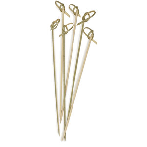 RSVP Bamboo Knot Picks 6.5" - 50pcs