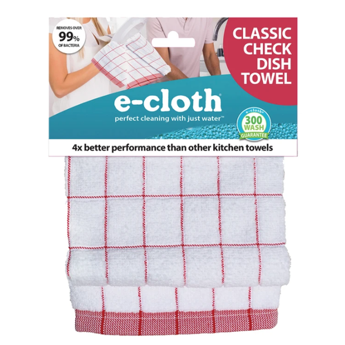 E-Cloth Inc. E-TOWEL CLASSIC CHECK RED E-CLOTH E-Cloth Inc. E-TOWEL CLASSIC CHECK RED E-CLOTH