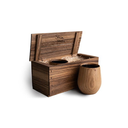 Stinson Studios Oak Tumbler Gift Set STINSON Stinson Studios Oak Tumbler Gift Set STINSON