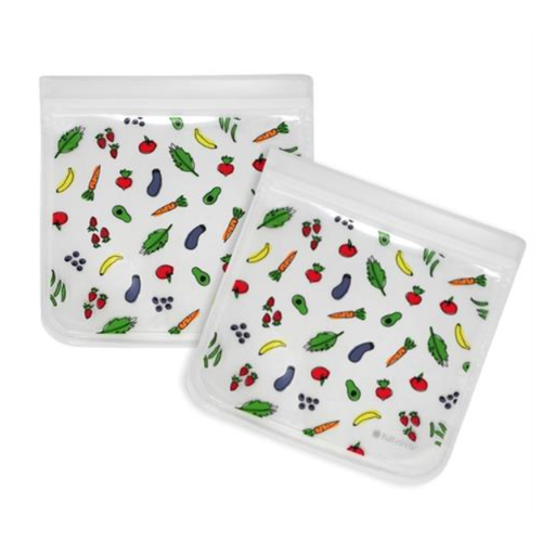 Full Circle FC Ziptuck Fruit & Vegetable Sandwich Bag/Set of 2 (Reusable) Full Circle FC Ziptuck Fruit & Vegetable Sandwich Bag/Set of 2 (Reusable)