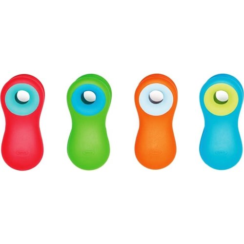 OXO OXO Magnetic Kitchen Clips Assorted Colours/ Set/4 OXO OXO Magnetic Kitchen Clips Assorted Colours/ Set/4