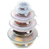 Silicone Stretch Lids Pack of 5