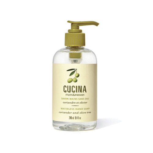 FRUIT & PASSION Cucina WATERLESS HAND SOAP CORIANDER & OLIVE FRUIT & PASSION Cucina WATERLESS HAND SOAP CORIANDER & OLIVE