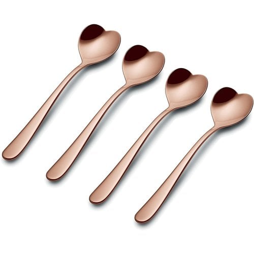 Alessi ALESSI Spoons Big Love Rose Gold Set of 4